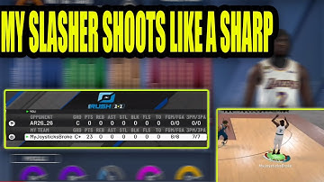 I Took My Slasher To Rush 1v1 Event And He Shoots Like A Sharp ! NBA 2k20