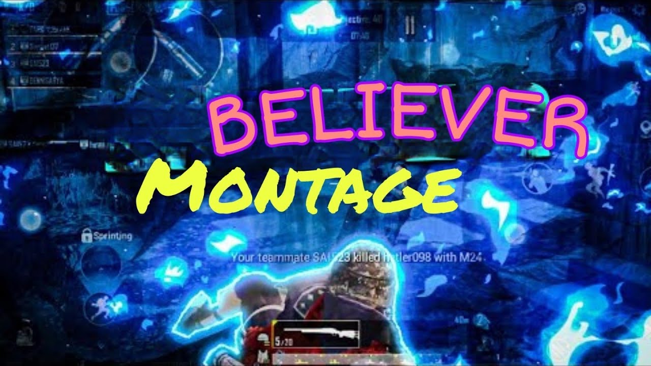 PUBG Beliver MONTAGE| PUBG tribute| Shot and edited on 29-10-2020|