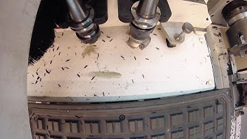 FMT 4x8 Patriot CNC Router Cutting UHMW Plastic