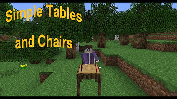 Minecraft Mod Review #4: Simple Tables and Chairs! [1.4.7]