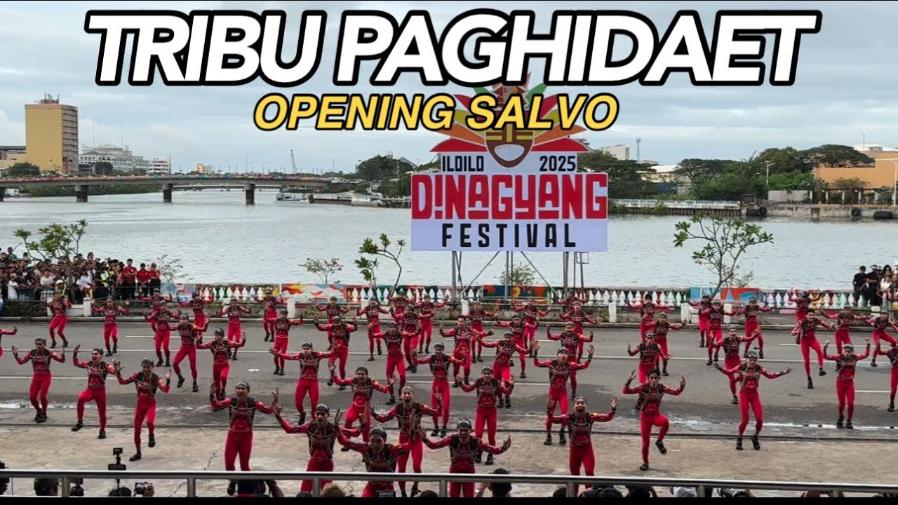 TRIBU PAGHIDAET OPENING SALVO DINAGYANG 2025 #dinagyang2025