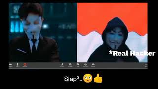 || Fake Hacker video call come real hacker || #tranding #shorts #hacker #anmorg #viral #anonymous screenshot 1