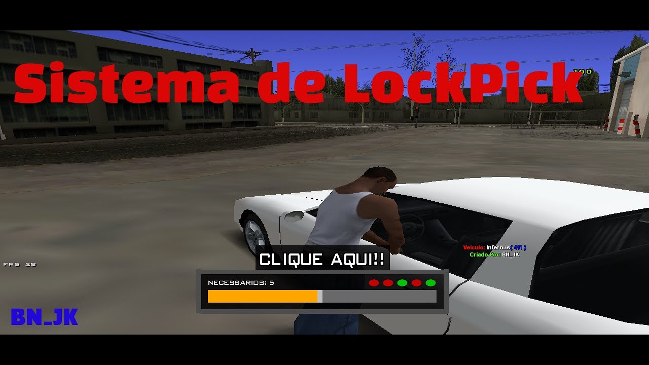 Sistema De LockPick ( SAMP RP ) YouTube