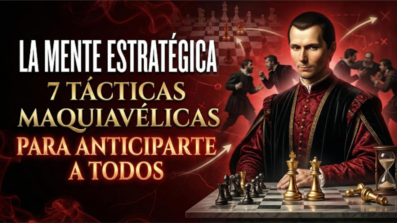 LA MENTE ESTRATÉGICA7 TÁCTICAS MAQUIAVÉLICAS PARA ANTICIPARTE A TODOS | Maquiavelo