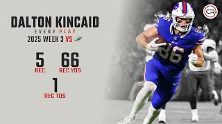 Dalton Kincaid Week 3 Highlights | Every Target and Catch vs Dolphins