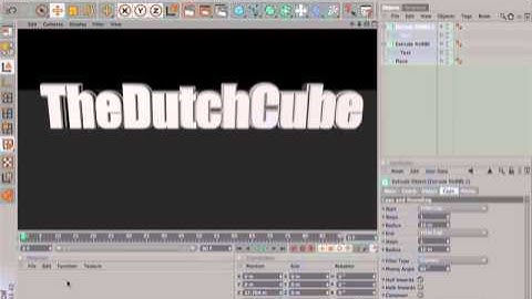 How to make a simple but professional intro In Cinema 4D.