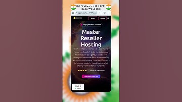 🧡🤍💚 Get The Cheap Master Reseller Hosting With SparkShift.Host Starting At ₹449/Month