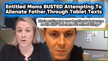 Entitled Mom BUSTED Trying To Commit Parental Alienation Against Dad At Family Court Custody