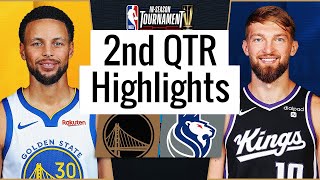 Golden State Warriors vs Sacramento Kings Full Highlights 2nd QTR | Apr 16 | NBA Play-in 2024