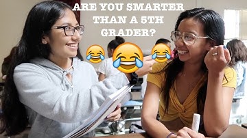 ARE YOU SMARTER THAN A FIFTH GRADER : HIGH SCHOOL EDITION