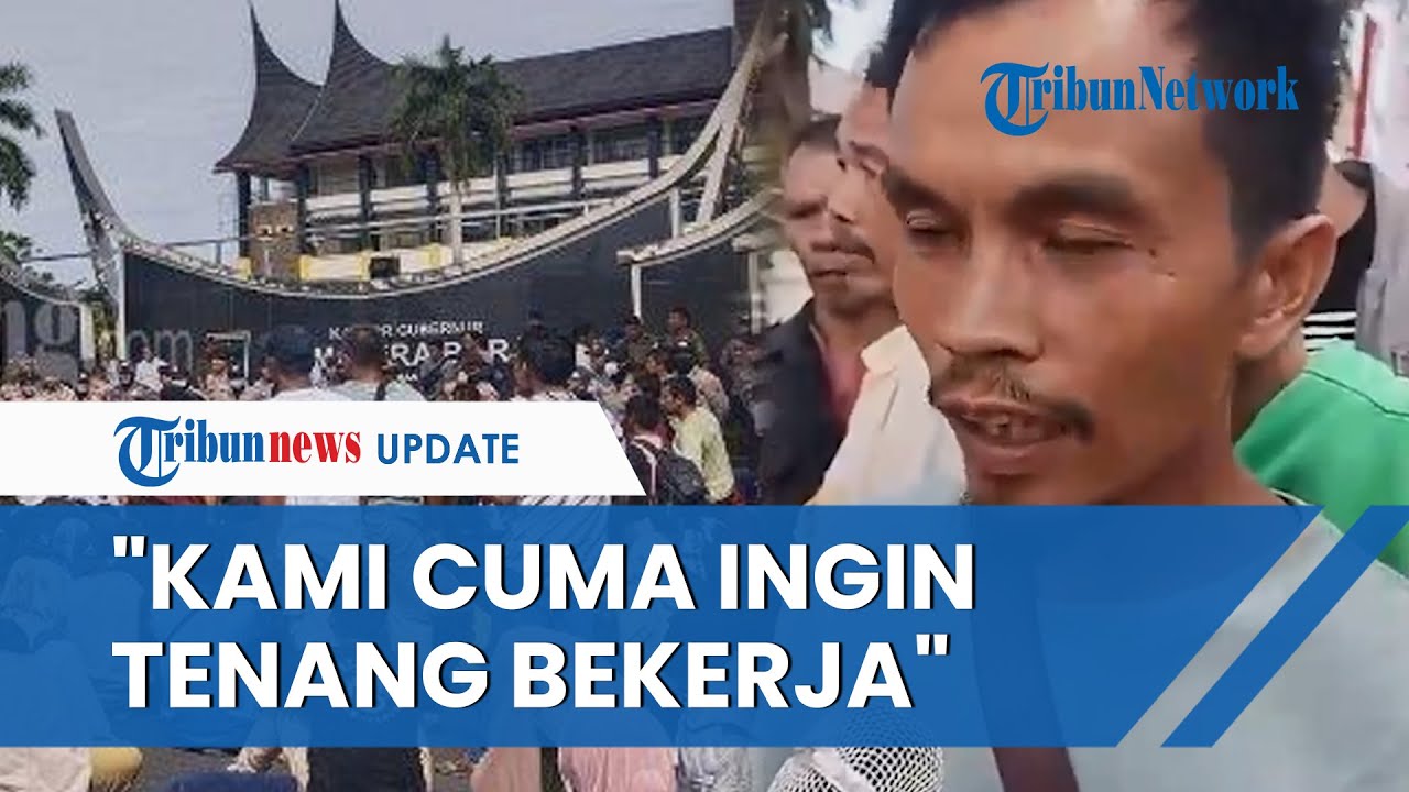 Geruduk Gubernur Sumbar Mahyeldi, Warga Air Bangis Minta Petani yang Ditangkap Dibebaskan