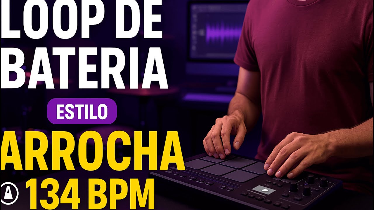 Loop de Bateria Estilo Arrocha 134 bpm