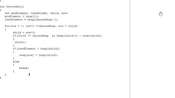 Membuat program Heap Sort untuk borland C++ (Bahasa C ) || Bahasa Indonesia