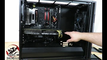 Further customizing the Fractal Design Define R6 Blackout TG case
