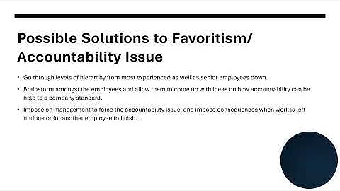 Week 6 Assignment Video