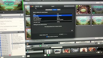 Correct Settings for Sound on the ProPresenter Computer