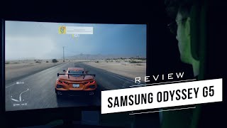 Samsung Odyssey G5 - Достъпен геймърски монитор с бонус функции