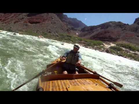 Tandem run in Hance Rapid: Brad Dimock in a Buzz H...