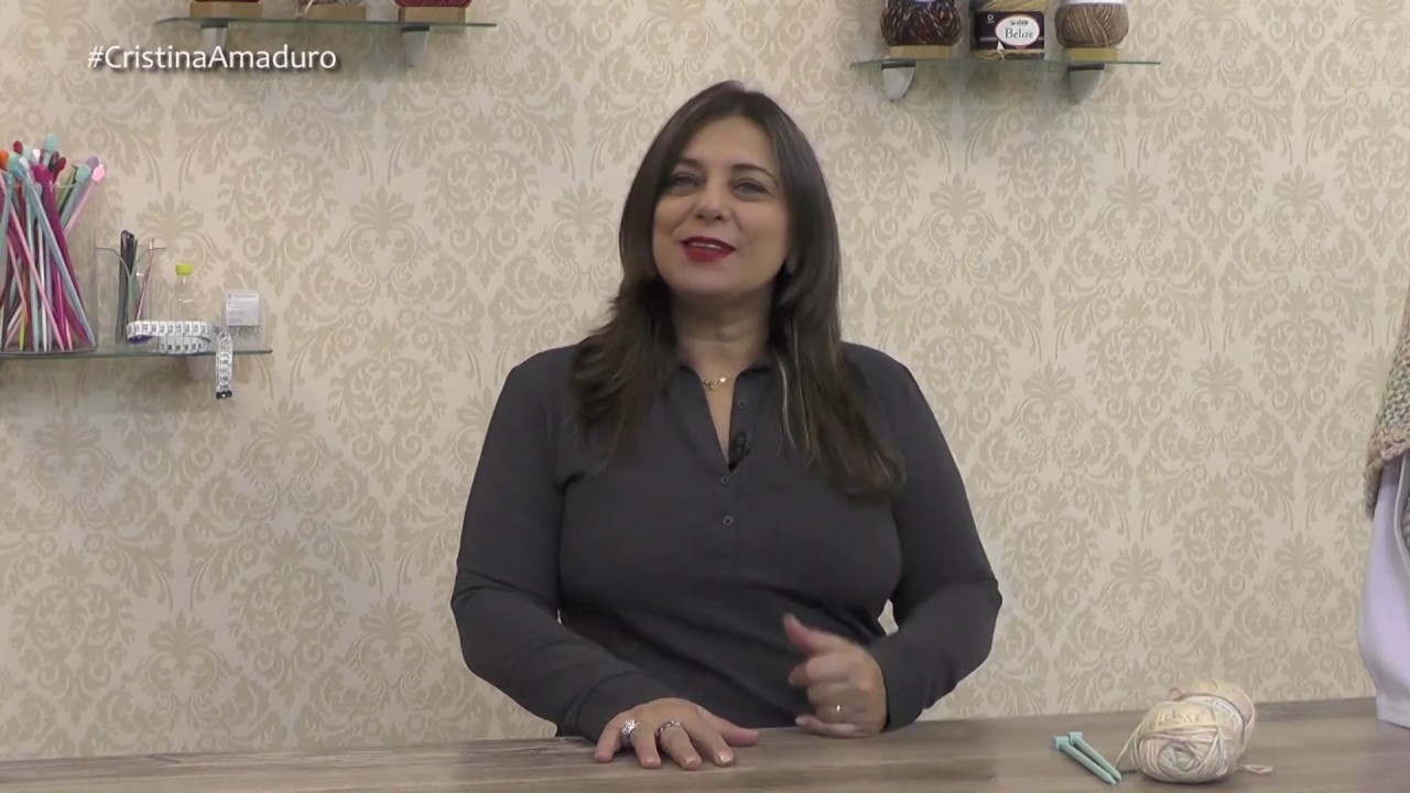 Colete de tricô Ana Lucia