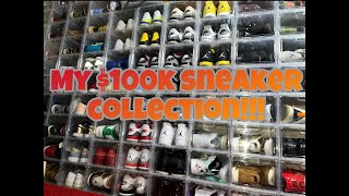 My $100k sneaker collection!!!