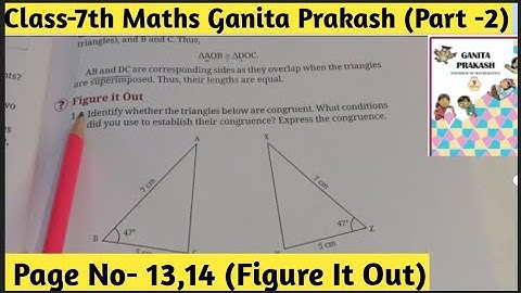 Class 7 Maths – Ganita Prakash Part-2 |  Chapter 1 Geometry Twins | Page No- 13,14 | Figure It Out