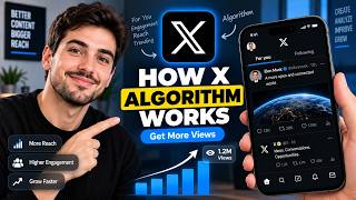 How the X (Twitter) Algorithm Works & How to Get More Views