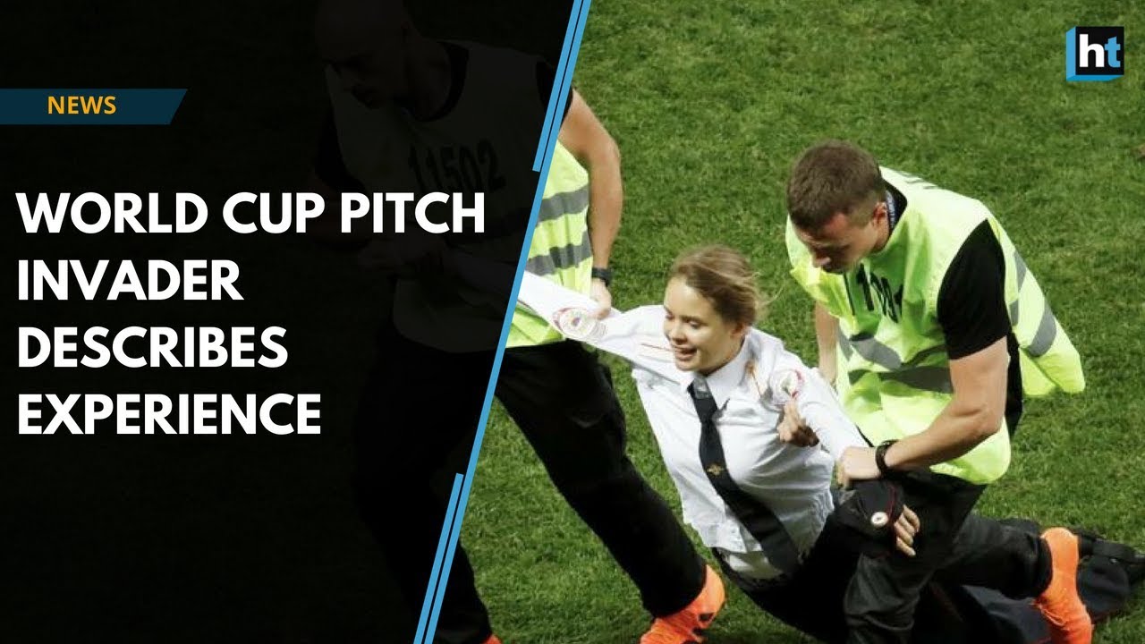 Pussy Riot World Cup Pitch Invader Describes Experience Youtube