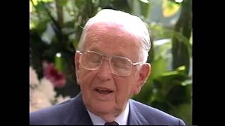 Norman Vincent Peale in the Crystal Cathedral