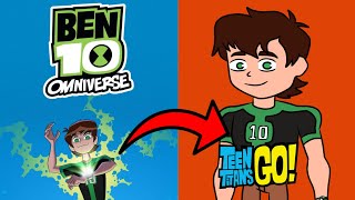 Drawing Omniverse Ben 10 In 10 Different Art Styles Part 2