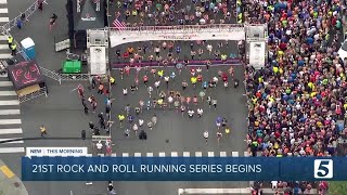 21st Nashville Rock and Roll Running Series kicks off with new course