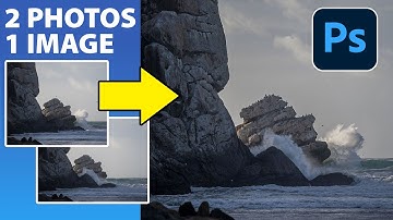 Combine 2 Photos to make single image in Photoshop