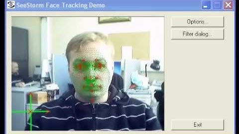 SeeStorm Computer Vision - Face Feature Tracking