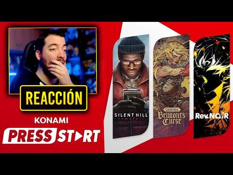 THEY REALLY STEPPED IT UP! My REACTION to KONAMI PRESS START