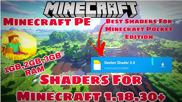 😍Minecraft PE 1.18.30+ Shaders🔥 || Minecraft PE Shaders for Render Dragon || GamingVilla