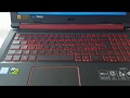 Распаковка игрового ноутбука ACER Nitro 5