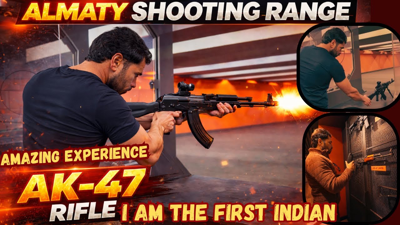 AK 47 shooting experience,ALMATY SHOOTING RANGE ,LEAGAL in almaty ,AK ...