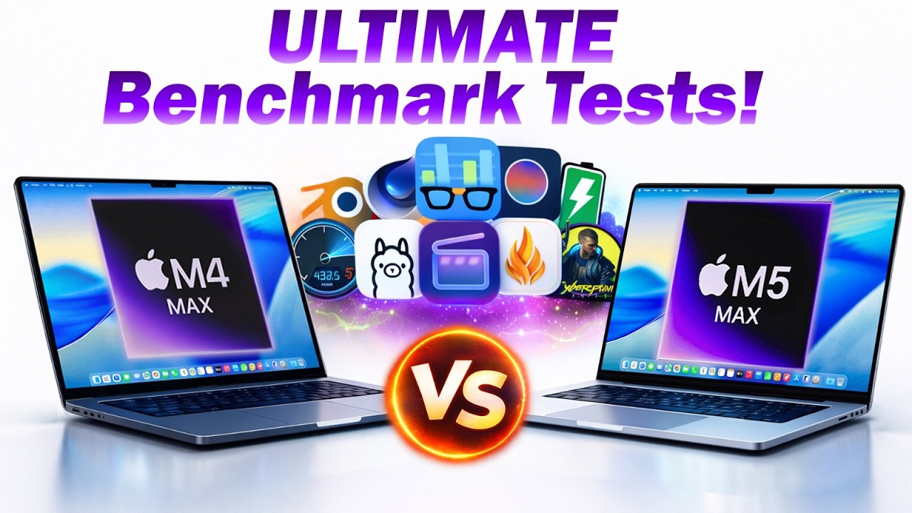 MacBook Pro M5 Max vs M4 Max Benchmark Results Are INSANE!