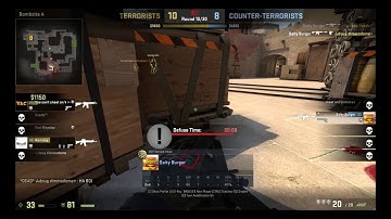 CS:GO 1v5 Clutch on Mirage