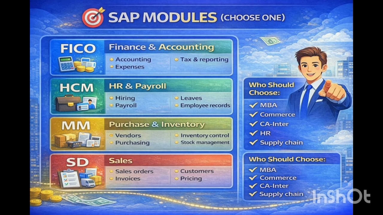 Работа в SAP без программирования | Высокооплачиваемая карьера в SAP для специалистов без техниче...