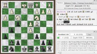 Blitz chess postmortem #323: King's gambit accepted