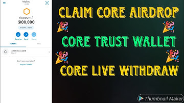 How To Claim Core Coin In Metamask || Easy Step By Step Process || Core Dao Live Withdraw