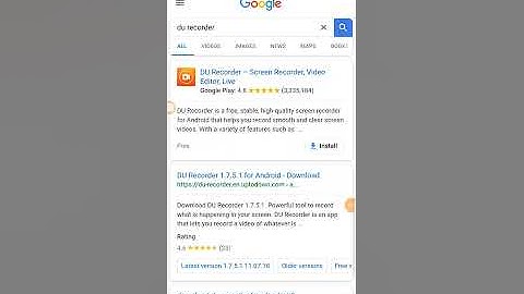 How to use the DU Recorder to video record your android screen to make a video tutorial.