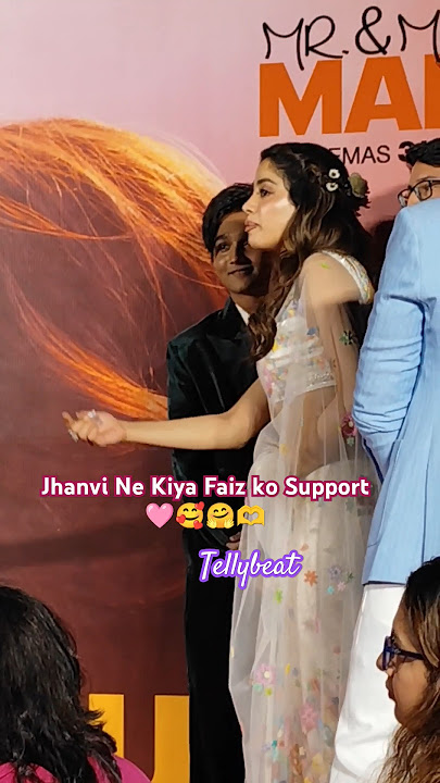 Jhanvi Ne Kiya Faiz ko Support 🥰🩷#youtubeshorts #shortvideo #faiz #mohammadfaiz #jhanvikapoor #viral