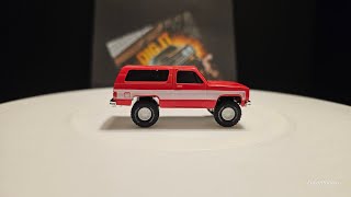 No drill wheel swap Adventure Force 1979 K5 Blazer.