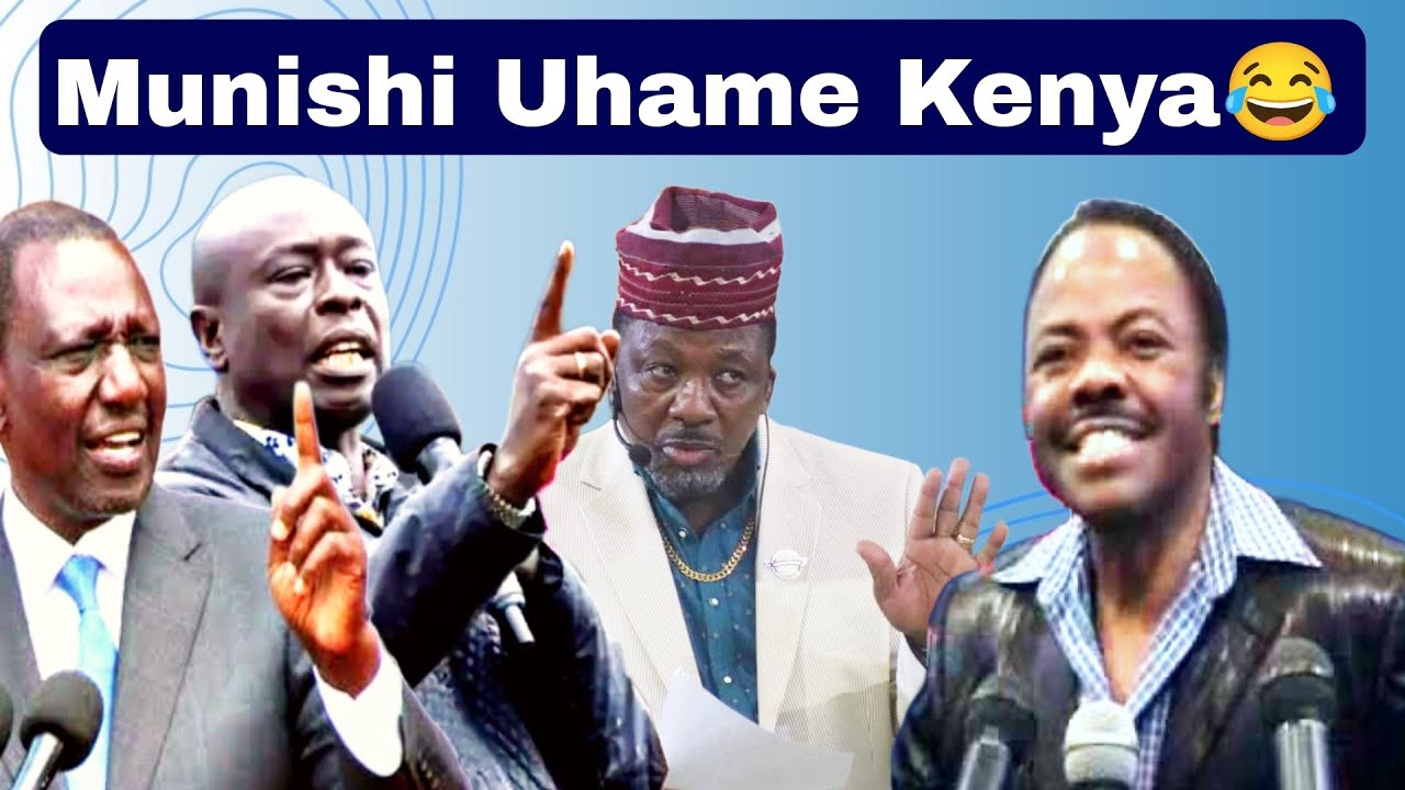 PASTOR NGANGA DESTROYS MUNISHI AFTER ATTACKING HIM ||RUTO WARNS GEN Z'S. FUNNY😂😂😂