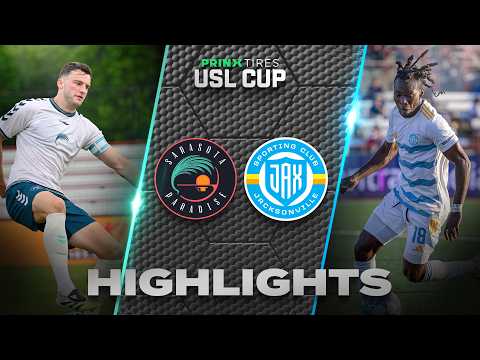 5.13.2026 | Sarasota Paradise vs. Sporting JAX - Game Highlights — football highlights