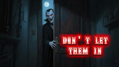 Never Invite Them In… The Dark Truth About Vampires
