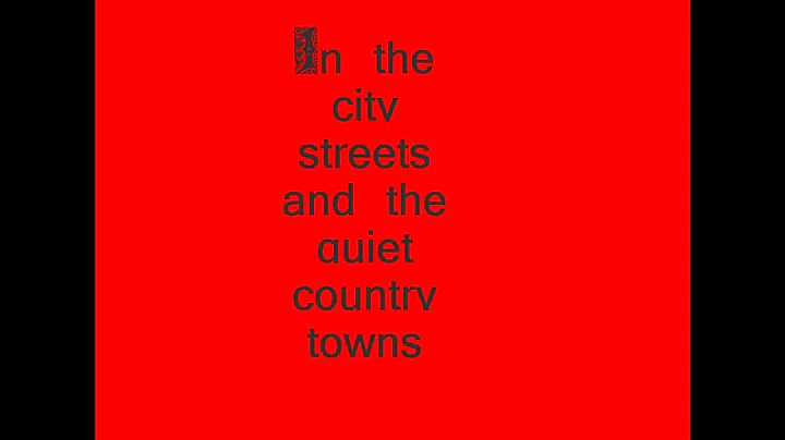 Alabama Fourty hour week lyrics