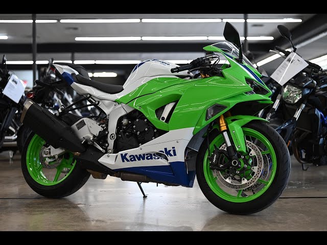 ヒロキ 2024 Kawasaki Ninja ZX6R 40th Anniversary | ONYX MOTO - YouTube