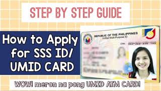 How to Apply for SSS ID / UMID CARD